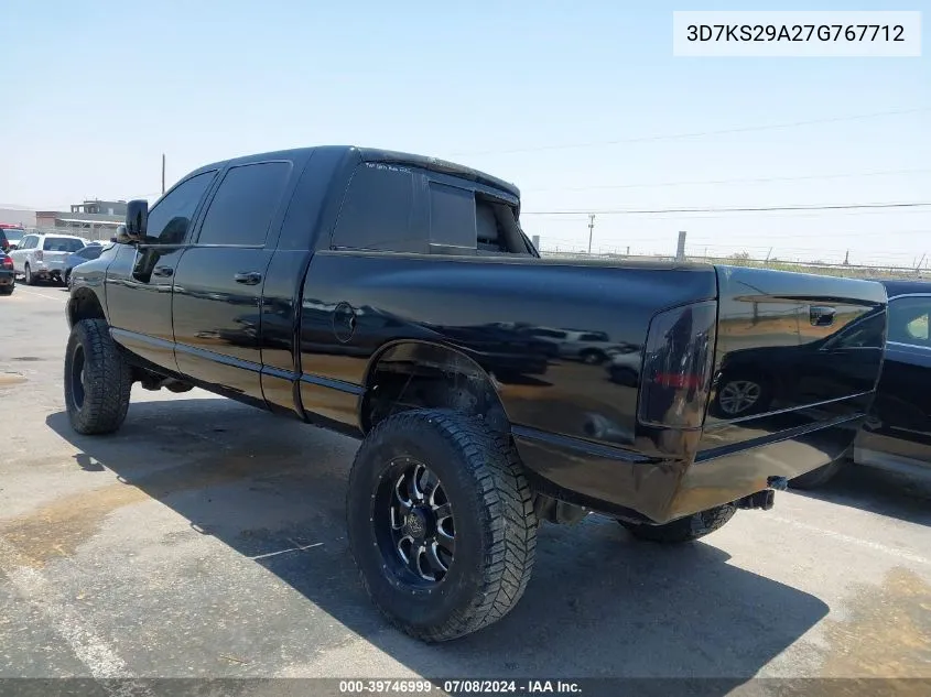 3D7KS29A27G767712 2007 Dodge Ram 2500 Laramie