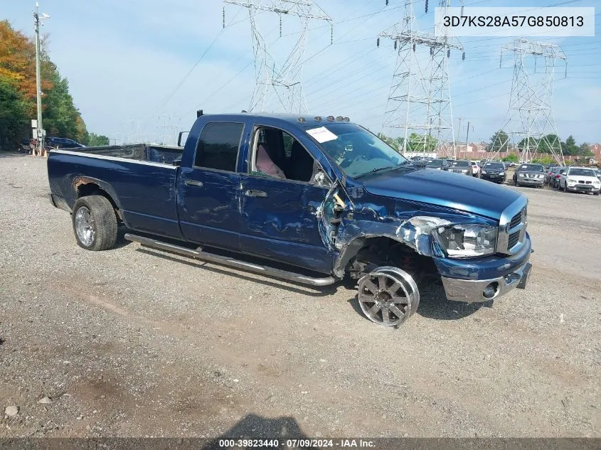 2007 Dodge Ram 2500 Slt/Sport VIN: 3D7KS28A57G850813 Lot: 39823440