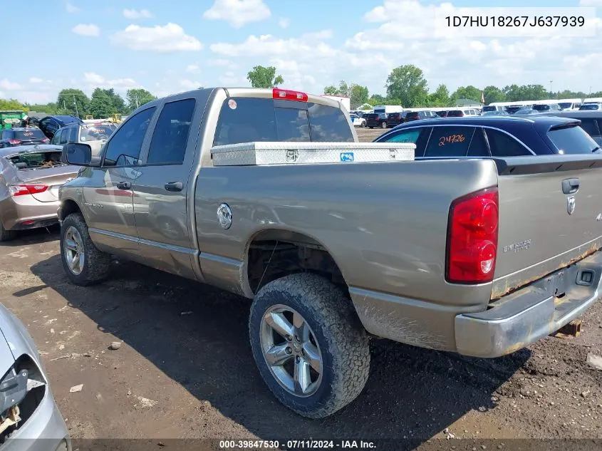 1D7HU18267J637939 2007 Dodge Ram 1500 Slt/Trx4 Off Road/Sport