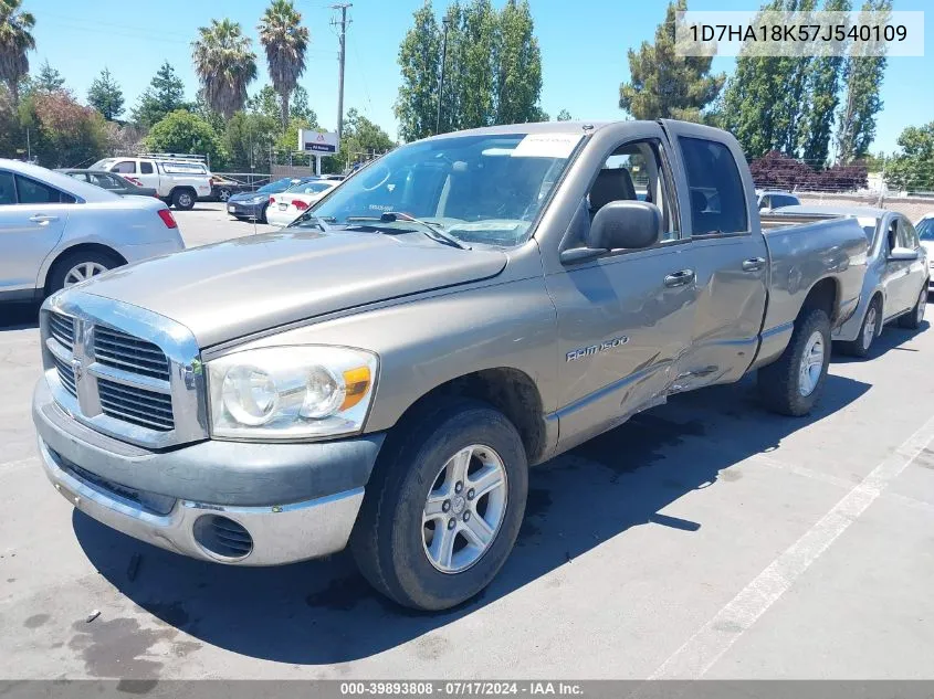 2007 Dodge Ram 1500 St VIN: 1D7HA18K57J540109 Lot: 39893808