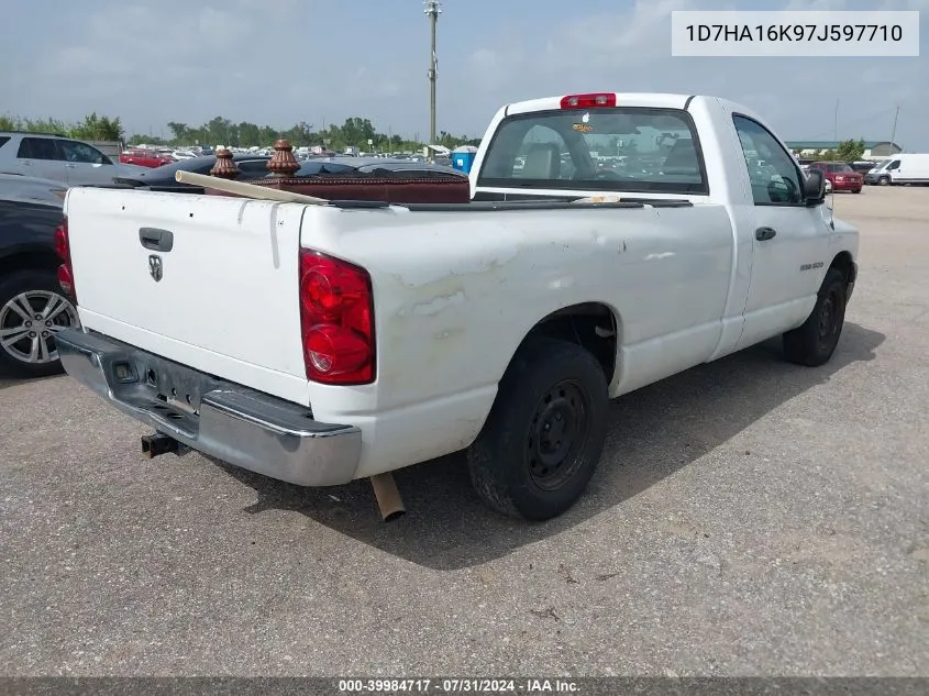 1D7HA16K97J597710 2007 Dodge Ram 1500 St