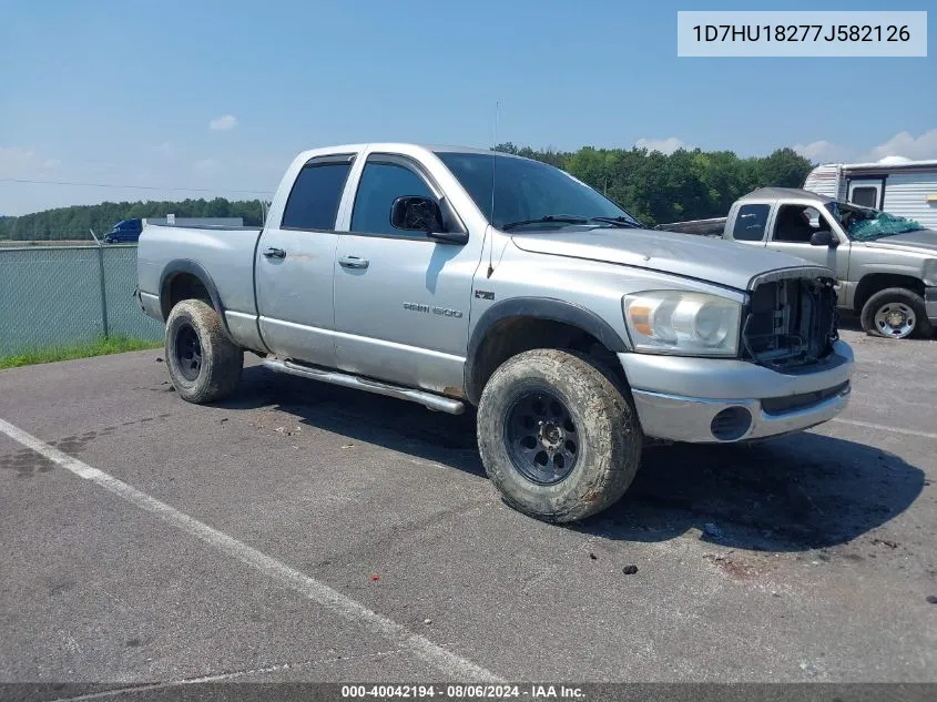 2007 Dodge Ram 1500 Slt/Trx4 Off Road/Sport VIN: 1D7HU18277J582126 Lot: 40042194