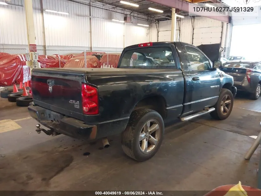 2007 Dodge Ram 1500 Slt/Trx4 Off Road/Sport VIN: 1D7HU16277J591329 Lot: 40049619