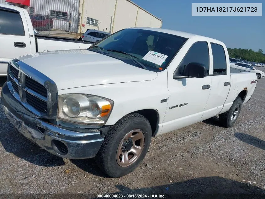 2007 Dodge Ram 1500 St VIN: 1D7HA18217J621723 Lot: 40094623