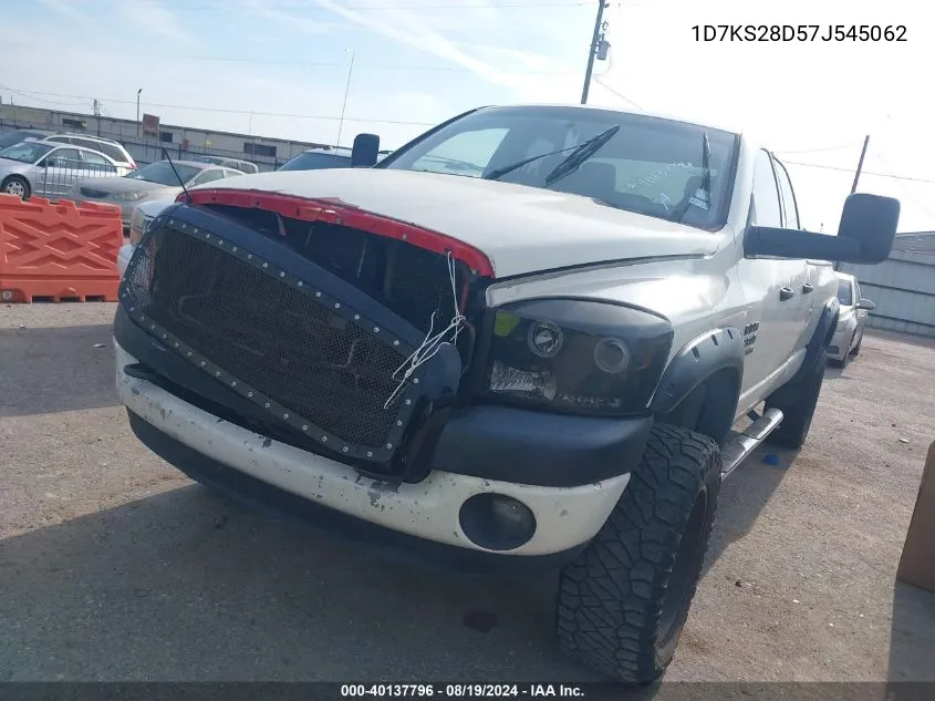 2007 Dodge Ram 2500 St VIN: 1D7KS28D57J545062 Lot: 40137796