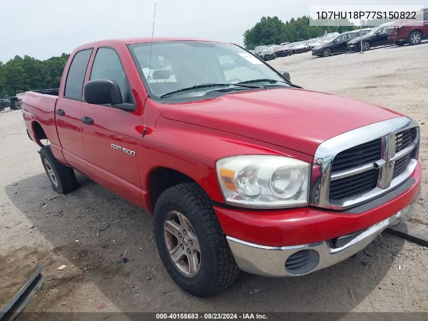 1D7HU18P77S150822 2007 Dodge Ram 1500 Slt/Trx4 Off Road/Sport