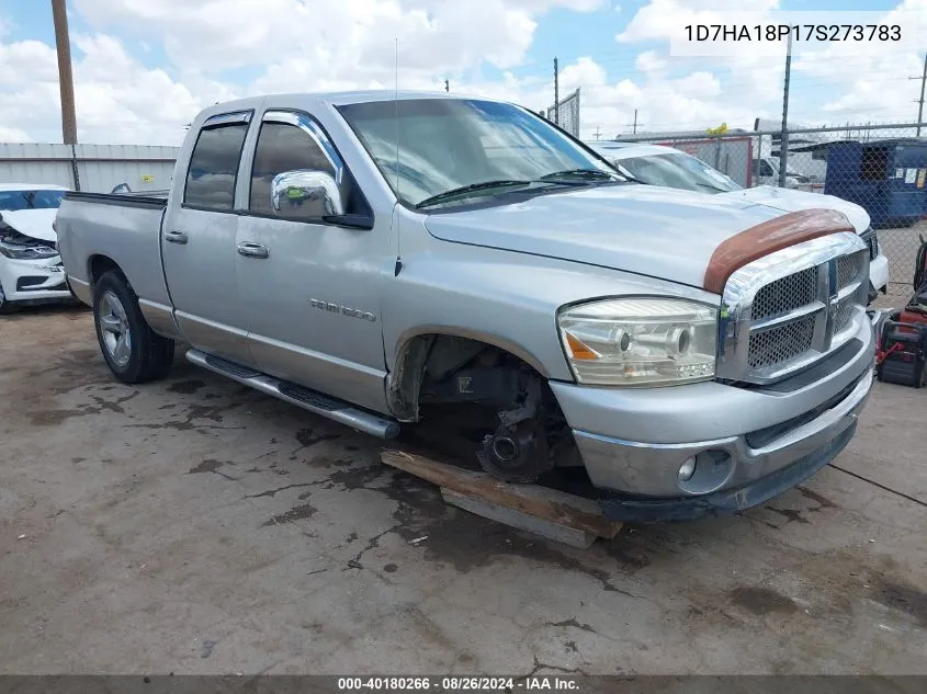 2007 Dodge Ram 1500 Slt VIN: 1D7HA18P17S273783 Lot: 40180266