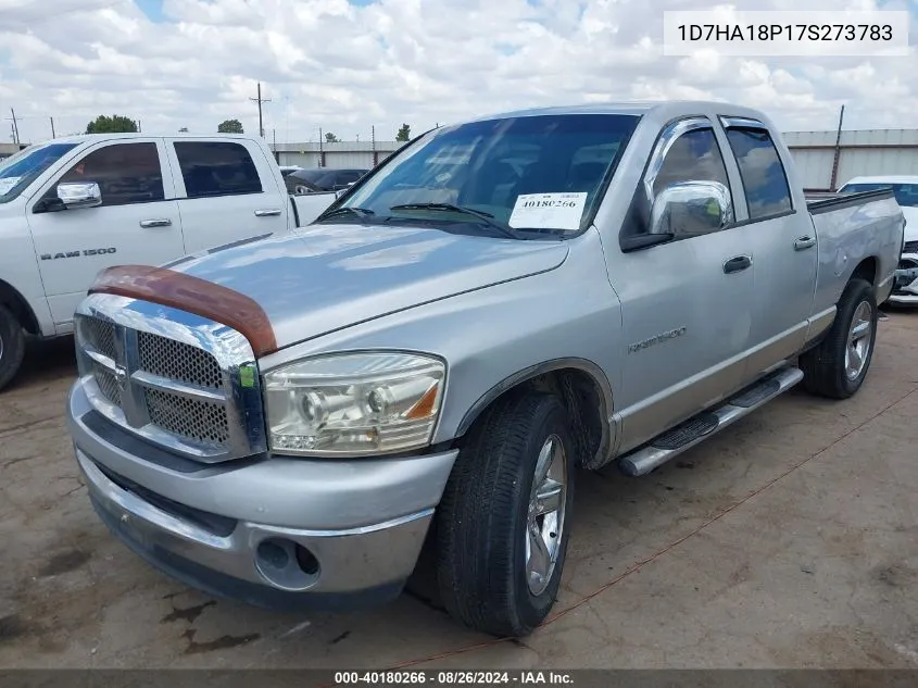 2007 Dodge Ram 1500 Slt VIN: 1D7HA18P17S273783 Lot: 40180266