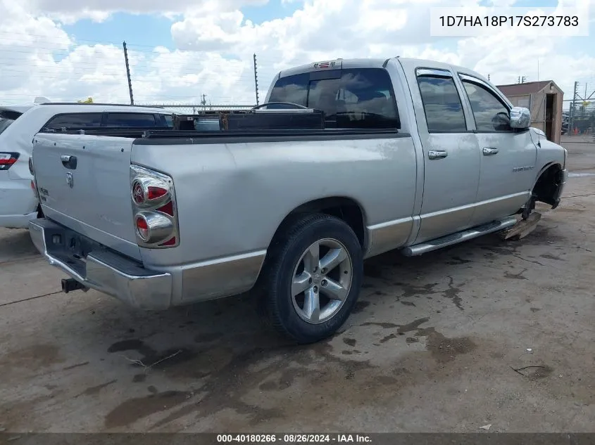 2007 Dodge Ram 1500 Slt VIN: 1D7HA18P17S273783 Lot: 40180266