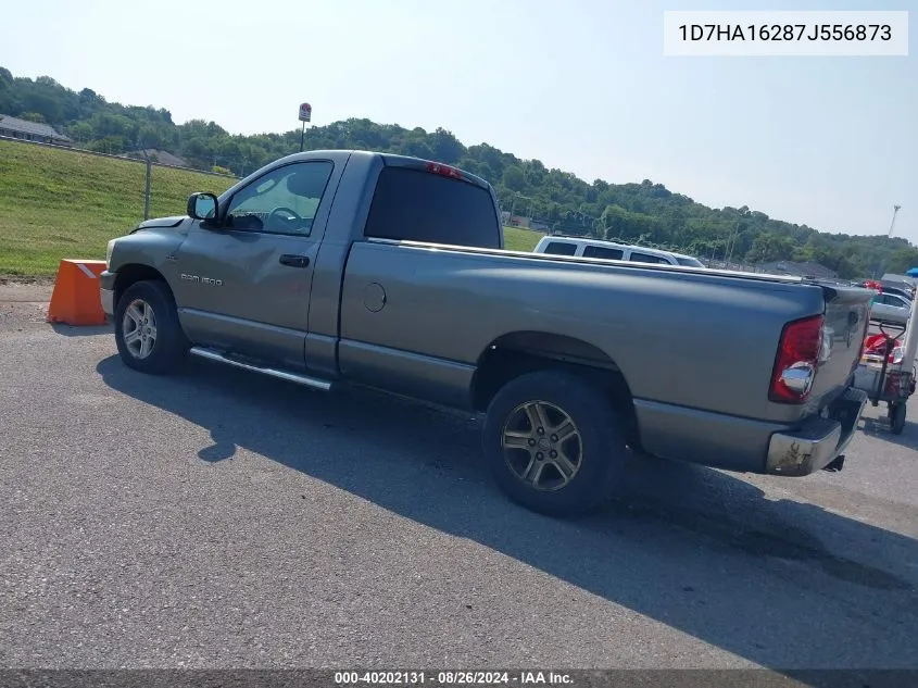 2007 Dodge Ram 1500 Slt VIN: 1D7HA16287J556873 Lot: 40202131