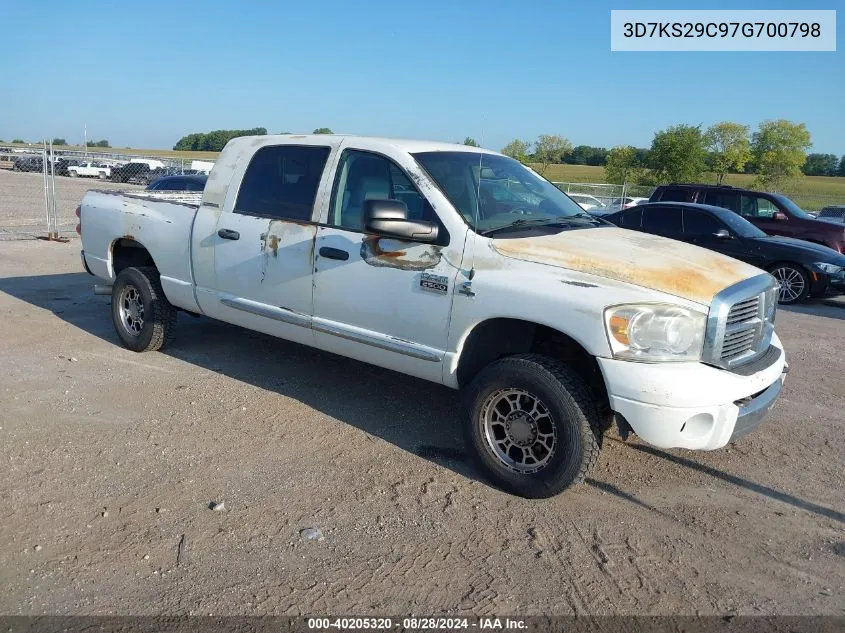 3D7KS29C97G700798 2007 Dodge Ram 2500 Laramie