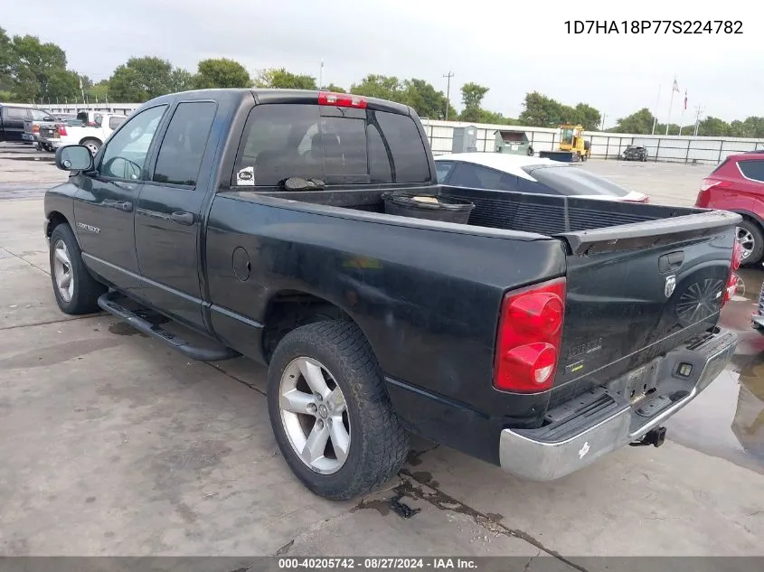 2007 Dodge Ram 1500 Slt VIN: 1D7HA18P77S224782 Lot: 40205742