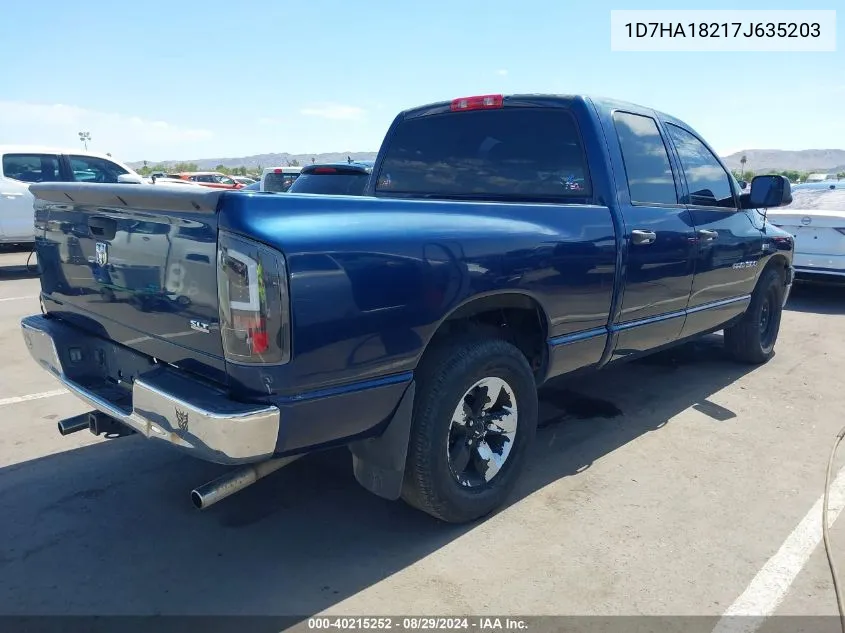 1D7HA18217J635203 2007 Dodge Ram 1500 Slt