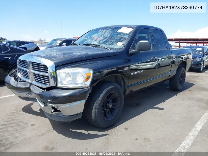 2007 Dodge Ram 1500 Slt VIN: 1D7HA182X7S230774 Lot: 40234828