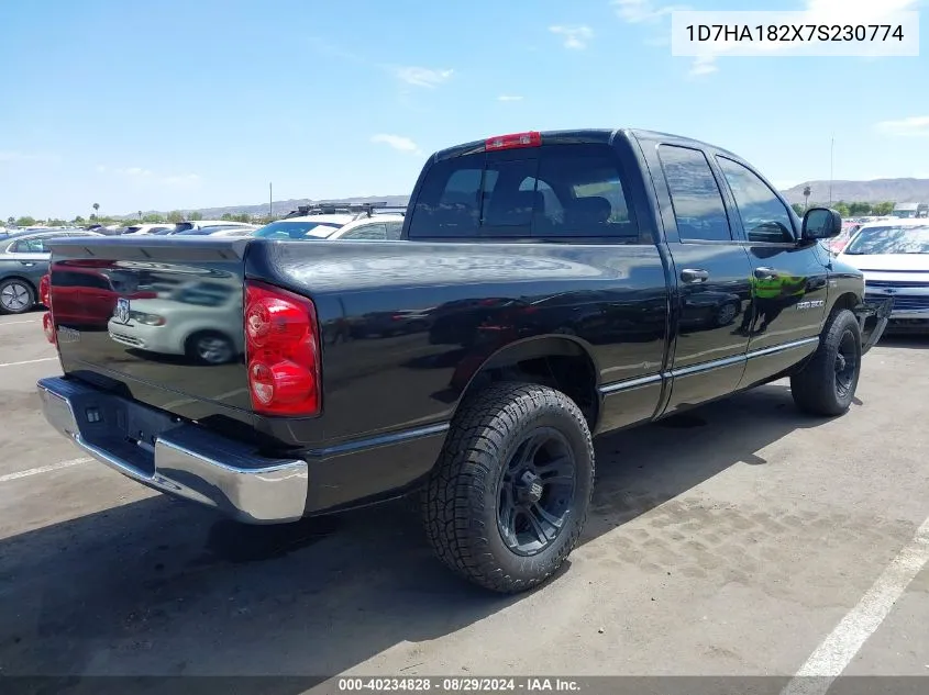 2007 Dodge Ram 1500 Slt VIN: 1D7HA182X7S230774 Lot: 40234828