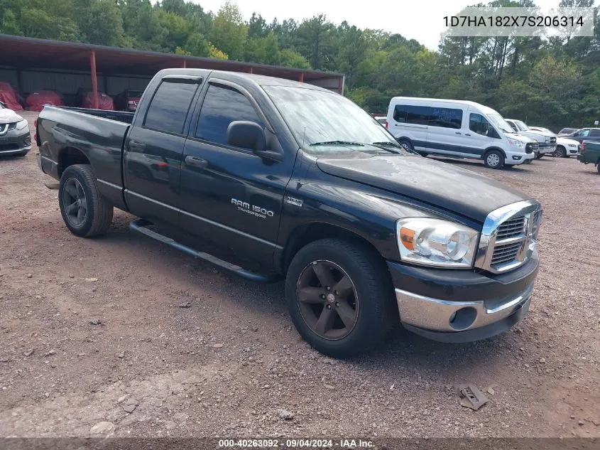 1D7HA182X7S206314 2007 Dodge Ram 1500 Slt