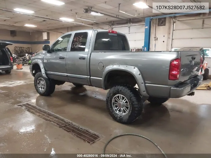 1D7KS28D07J527682 2007 Dodge Ram 2500 Slt/Trx4 Off Road/Sport/Power Wagon