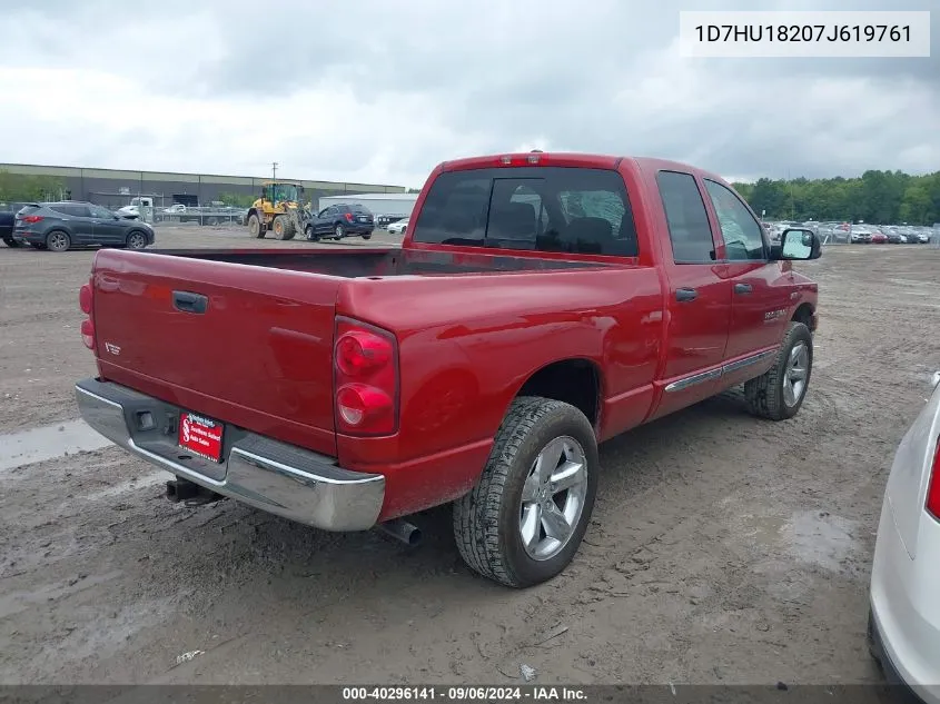 1D7HU18207J619761 2007 Dodge Ram 1500 Slt/Trx4 Off Road/Sport