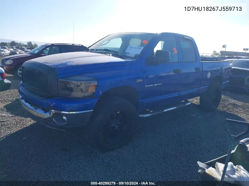 2007 Dodge Ram 1500 St/Slt VIN: 1D7HU18267J559713 Lot: 40299279