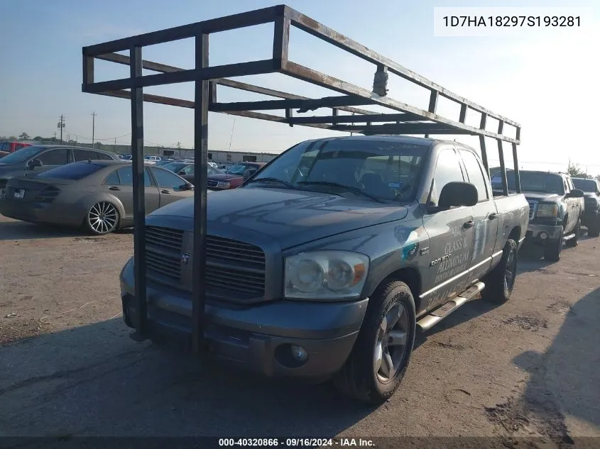 1D7HA18297S193281 2007 Dodge Ram 1500 Slt