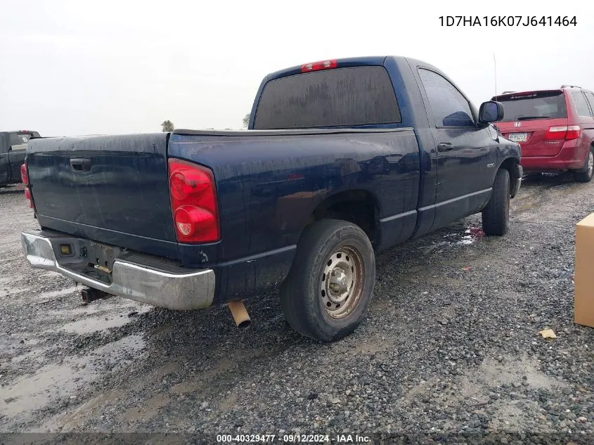 1D7HA16K07J641464 2007 Dodge Ram 1500 St