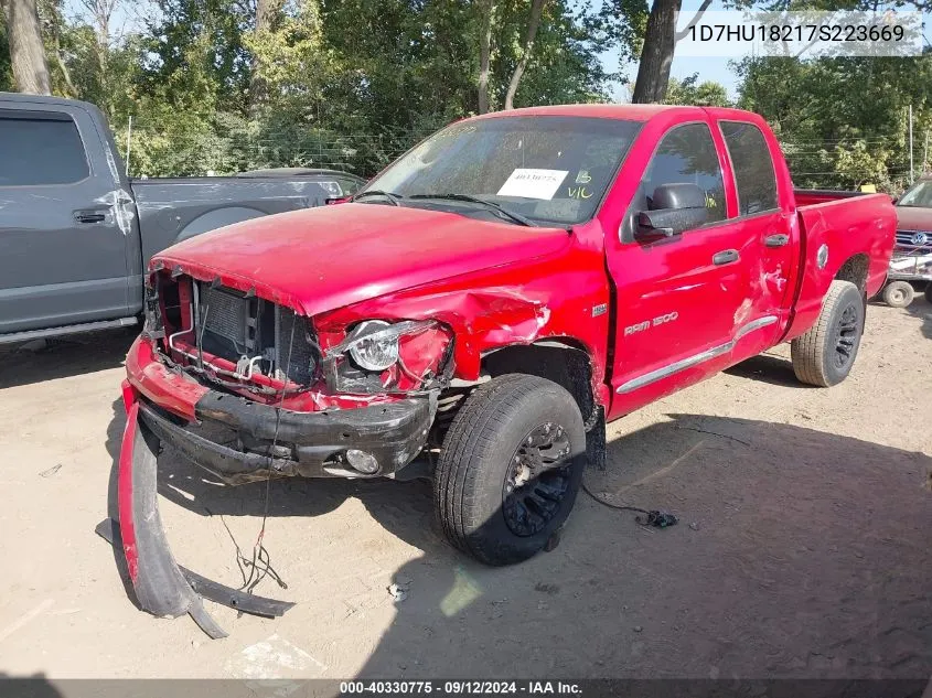 2007 Dodge Ram 1500 St/Slt VIN: 1D7HU18217S223669 Lot: 40330775