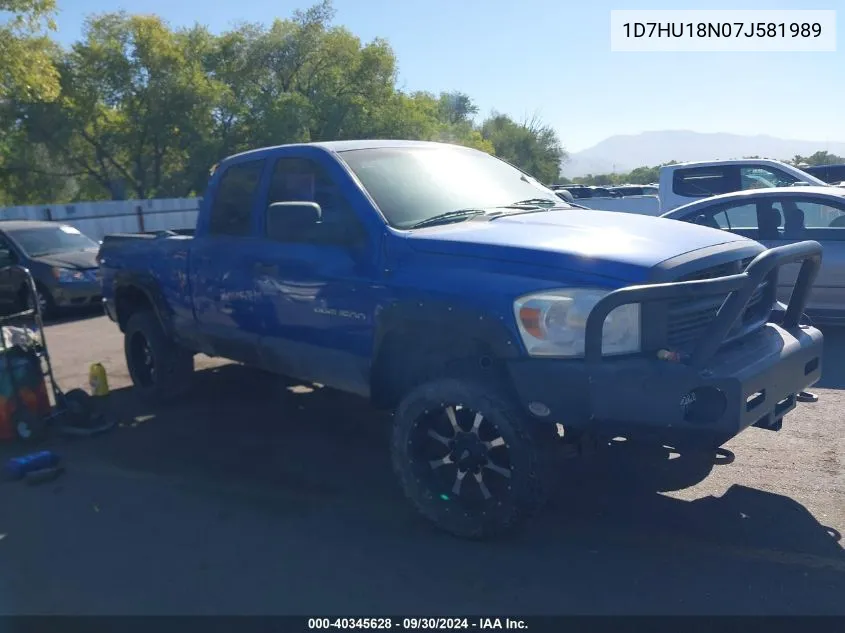 1D7HU18N07J581989 2007 Dodge Ram 1500 Slt/Trx4 Off Road/Sport