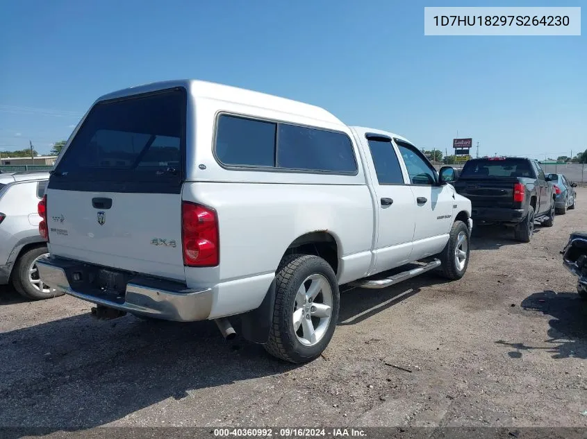 2007 Dodge Ram 1500 Slt/Trx4 Off Road/Sport VIN: 1D7HU18297S264230 Lot: 40360992