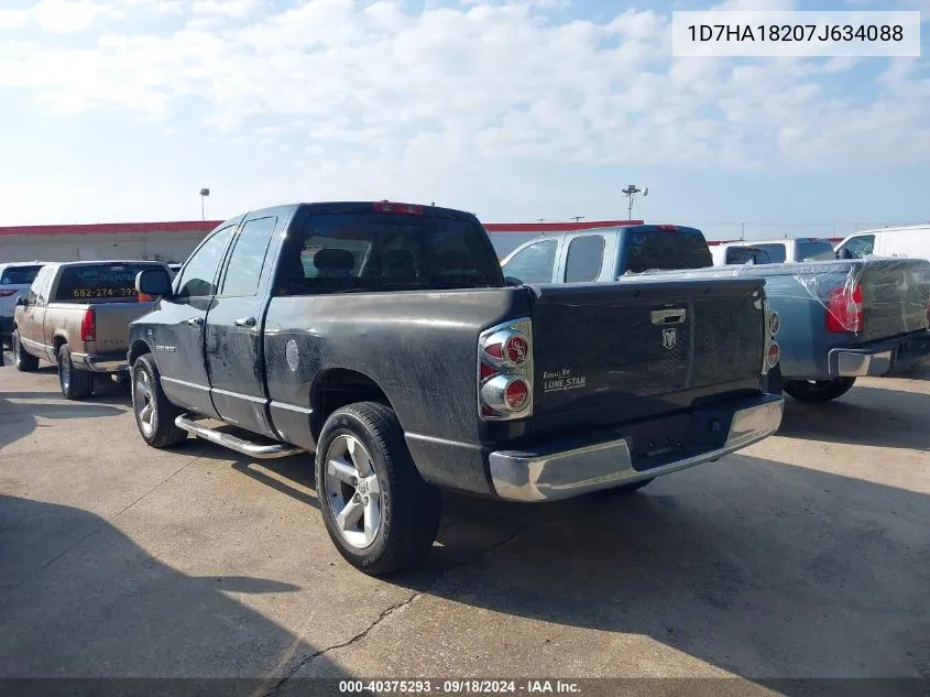 2007 Dodge Ram 1500 Slt VIN: 1D7HA18207J634088 Lot: 40375293