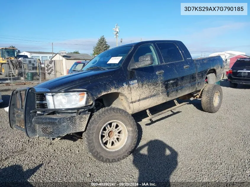 2007 Dodge Ram 2500 Slt VIN: 3D7KS29AX7G790185 Lot: 40390247