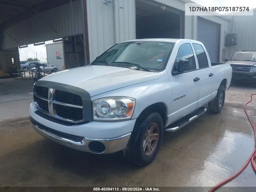 1D7HA18P07S187574 2007 Dodge Ram 1500 Slt