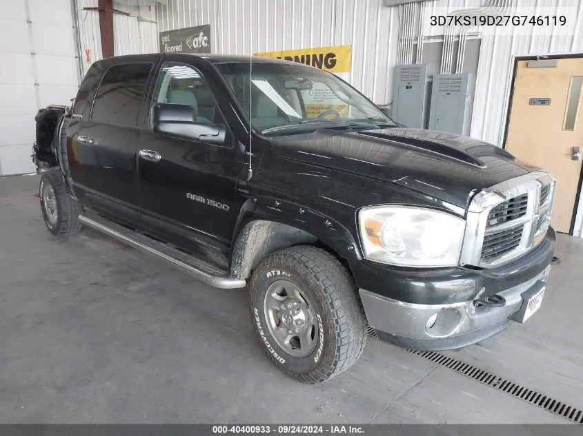 3D7KS19D27G746119 2007 Dodge Ram 1500