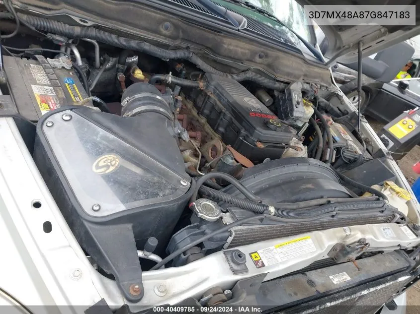 3D7MX48A87G847183 2007 Dodge Ram 3500 Slt/Sport