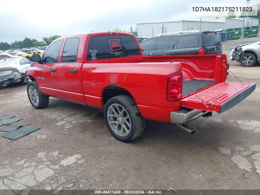 2007 Dodge Ram 1500 St/Slt VIN: 1D7HA18217S211823 Lot: 40411430