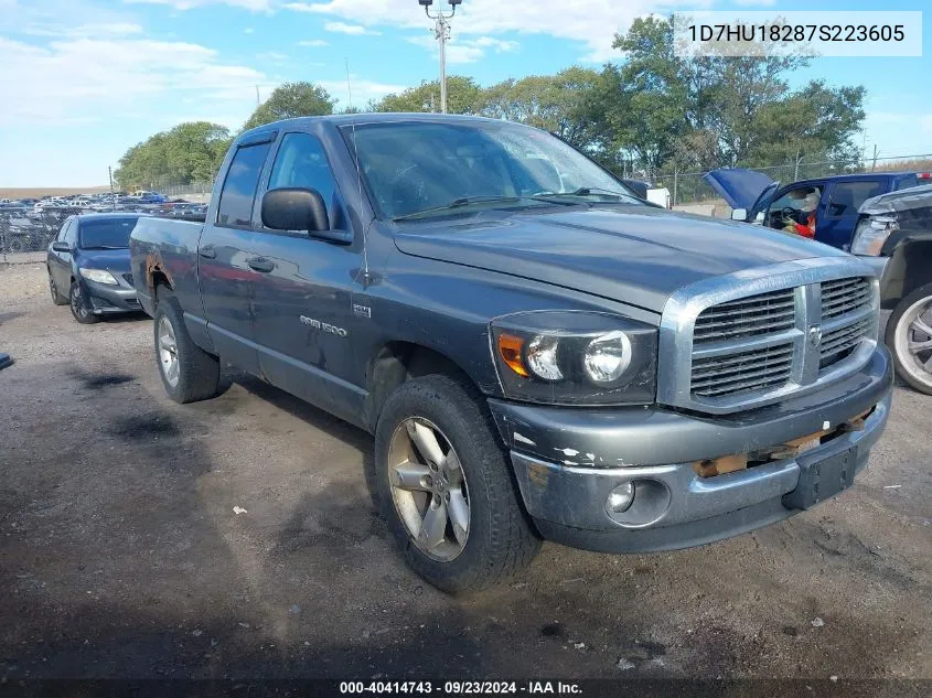 2007 Dodge Ram 1500 Slt/Trx4 Off Road/Sport VIN: 1D7HU18287S223605 Lot: 40414743