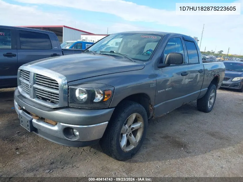 2007 Dodge Ram 1500 Slt/Trx4 Off Road/Sport VIN: 1D7HU18287S223605 Lot: 40414743