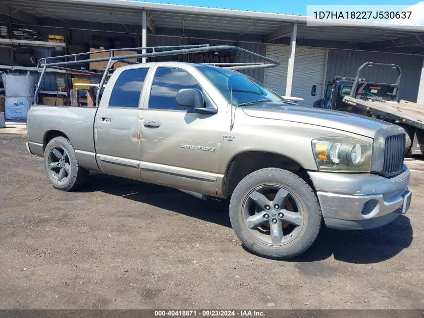 2007 Dodge Ram 1500 Slt VIN: 1D7HA18227J530637 Lot: 40418871