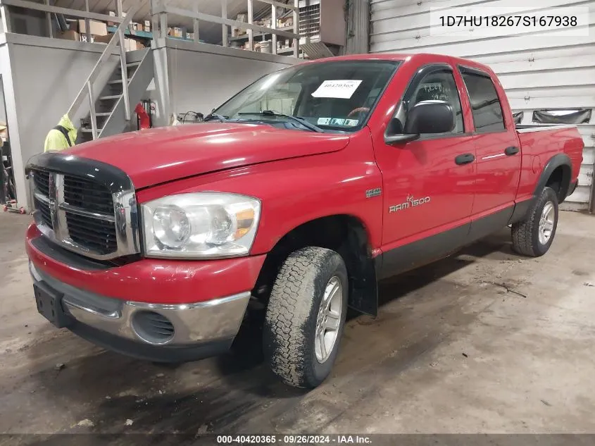 1D7HU18267S167938 2007 Dodge Ram 1500 Slt/Trx4 Off Road/Sport