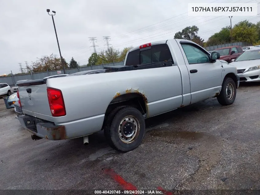 1D7HA16PX7J574111 2007 Dodge Ram 1500 St