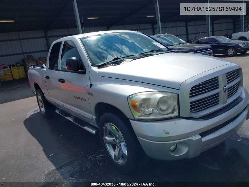 1D7HA18257S169494 2007 Dodge Ram 1500 Slt