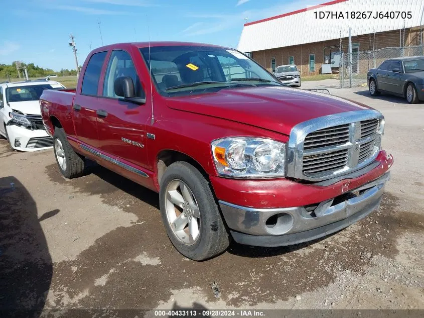 1D7HA18267J640705 2007 Dodge Ram 1500 Slt