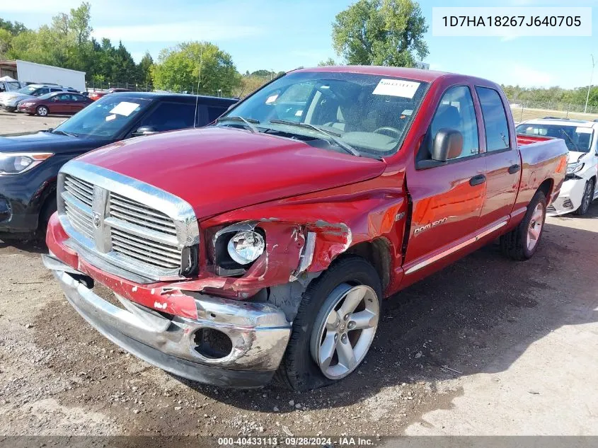 1D7HA18267J640705 2007 Dodge Ram 1500 Slt