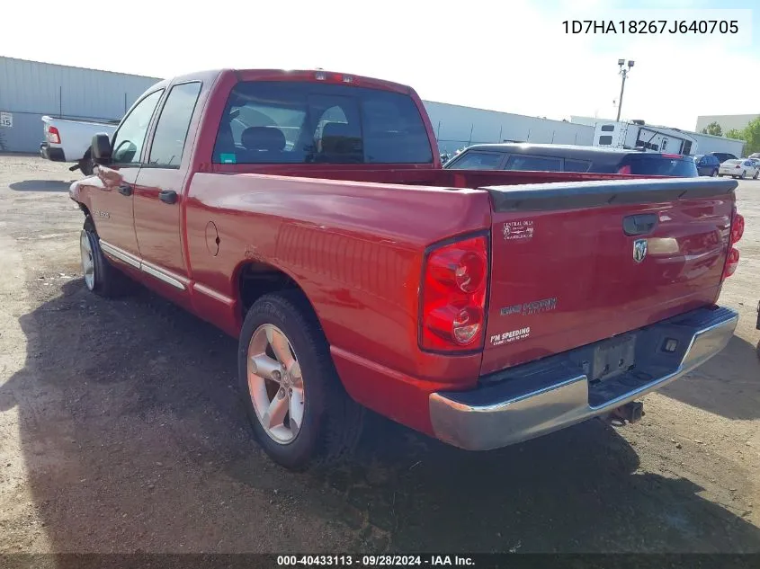 1D7HA18267J640705 2007 Dodge Ram 1500 Slt