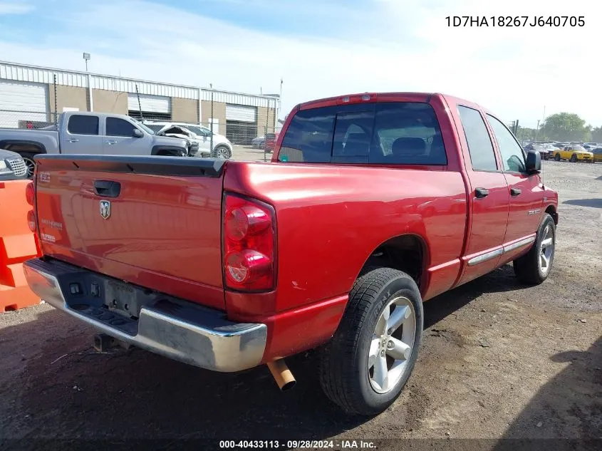 1D7HA18267J640705 2007 Dodge Ram 1500 Slt