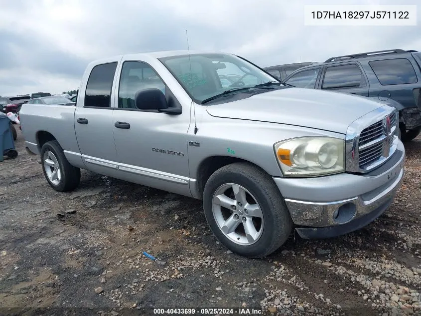 1D7HA18297J571122 2007 Dodge Ram 1500 Slt