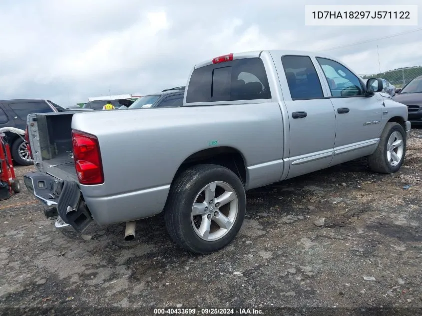 1D7HA18297J571122 2007 Dodge Ram 1500 Slt