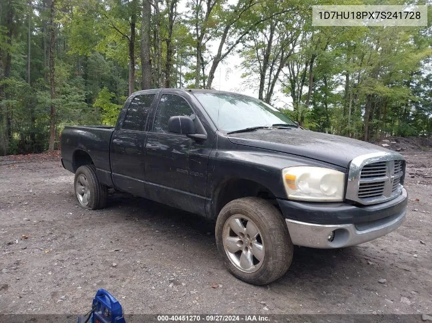 2007 Dodge Ram 1500 Slt/Trx4 Off Road/Sport VIN: 1D7HU18PX7S241728 Lot: 40451270