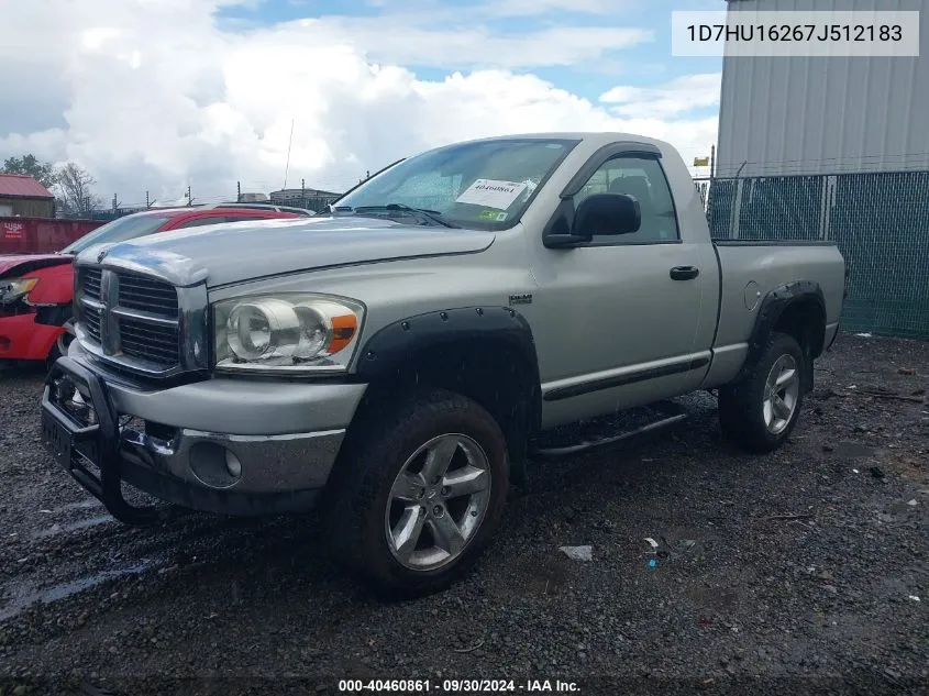 1D7HU16267J512183 2007 Dodge Ram 1500 Slt/Trx4 Off Road/Sport