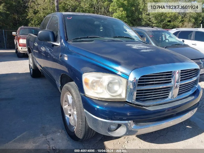 2007 Dodge Ram 1500 Slt VIN: 1D7HA182X7J601924 Lot: 40514895