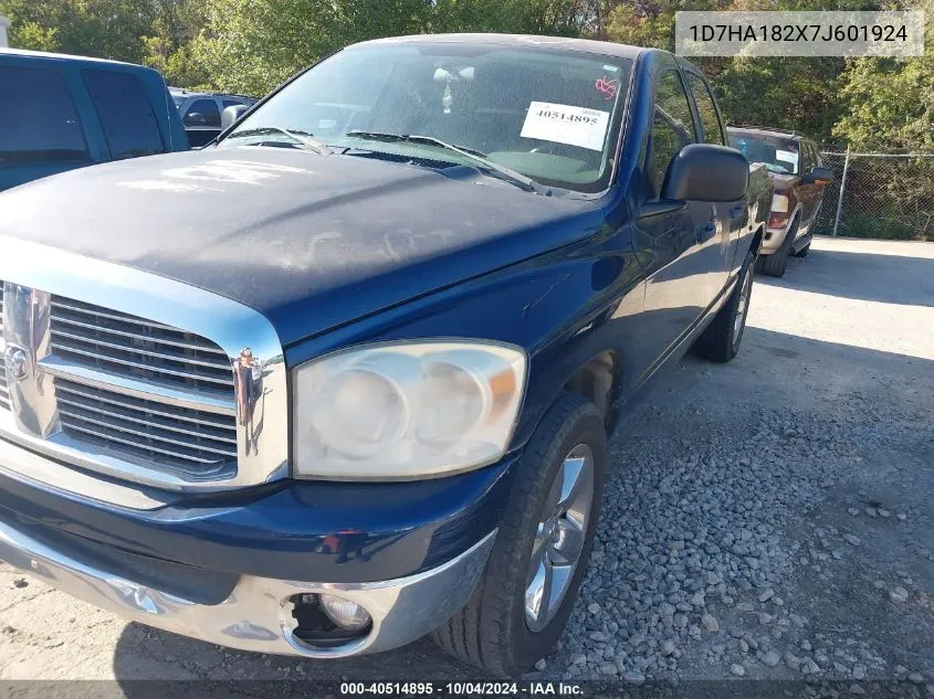 2007 Dodge Ram 1500 Slt VIN: 1D7HA182X7J601924 Lot: 40514895